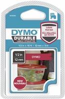 Dymo 1978366, Dymo Label Band D1 1978366 wei&szlig; auf rot 12mm x 3m