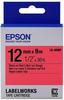 Epson Label/LK-4RBP Pastel 12mm x 9m BK/RD