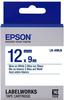 Epson Schriftband LK-4WLN blau auf weiß 12mm x 9m