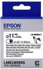 Schrumpfschlauch Epson LK-6WBA11 schwarz auf weiß 11mm x 2,5m