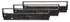 vhbw 3x Farbband Nylonband Tintenband für Nadeldrucker Epson LX 810, LX 850, LX-300, LX-300+, LX-300+II, LX-350 wie C13S015647