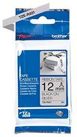 Brother TZER931, Brother P-Touch Farbband TZe-R931 Schwarz auf Silber (TZER931)