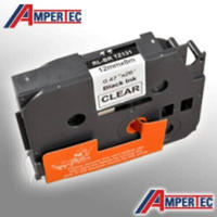 Alpedia WBBRRLT131CL, Alpedia Schriftband WBBRRLT131CL, 12mm x 8m,