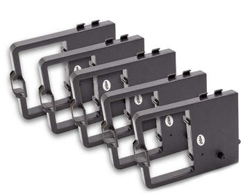 vhbw 5x Nylonband kompatibel mit Nadeldrucker NEC Matrix Drucker P2200XE, P220Q, P22Q, P2Q
