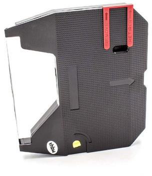 vhbw Schriftband kompatibel mit Brother AX-10, AX-12, AX-15, AX10, AX12, AX15, AX20 Nadeldrucker schwarz