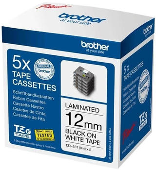 Brother TZe-231 5 Pack