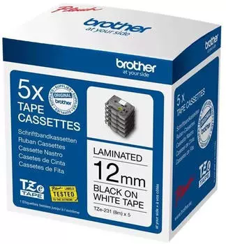 Brother TZe-231 5 Pack