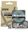 Schriftband Epson LK-5TBJ schwarz auf matt transparent 18mm x 9m