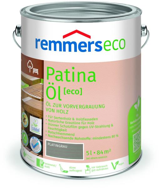Remmers eco Patina-Öl platingrau 5l