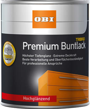 OBI Premium Buntlack Tribrid 125 ml Moosgr&uuml;n hochgl&auml;nzend