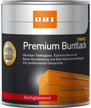 OBI Premium Buntlack Tribrid 375 ml Rapsgelb hochgl&auml;nzend