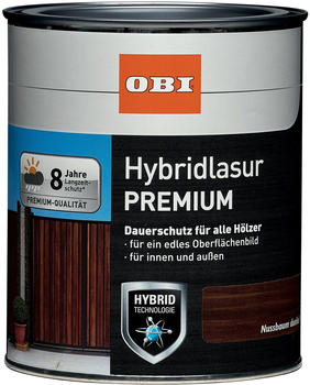 OBI Hybridlasur Premium 2,5 l Nussbaum dunkel