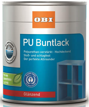 OBI PU Buntlack 375 ml Reinwei&szlig; gl&auml;nzend