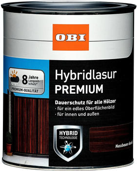 OBI Hybridlasur Premium 750 ml Nussbaum dunkel