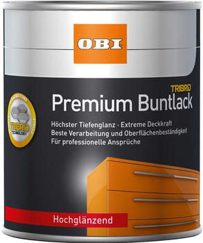OBI Premium Buntlack Tribrid 125 ml Anthrazit hochgl&auml;nzend