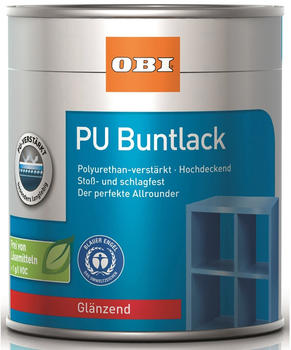 OBI PU Buntlack 375 ml Zinkgelb gl&auml;nzend