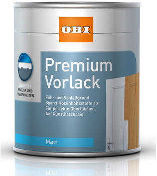 OBI Premium Vorlack Weiß matt 750 ml