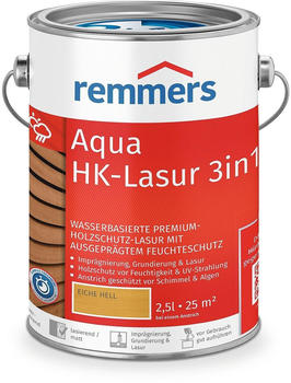 Remmers Aqua HK-Lasur 3in1 eiche hell 2,5l