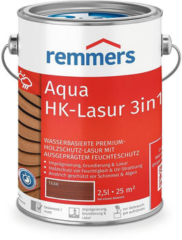 Remmers Aqua HK-Lasur 3in1 teak 2,5l