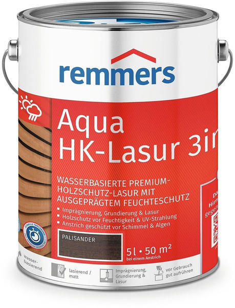 Remmers Aqua HK-Lasur 3in1 palisander 5l