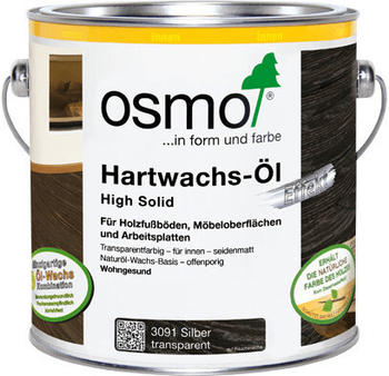 Osmo Hartwachs-Öl Effekt 3091 silber transparent 0,75 l