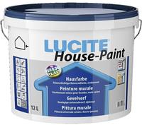 LUCITE 800 House-Paint Fassadenfarbe - 12 Liter 1021 T teerschwarz 7334889