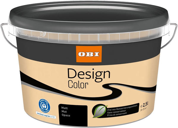 OBI Design Color 2,5 l Toffee matt