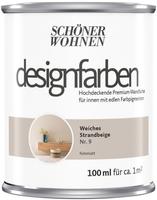 Designfarbe Weiches Strandbeige Nr.9 100 ml