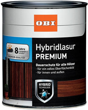 OBI Hybridlasur Premium 375 ml Mahagoni