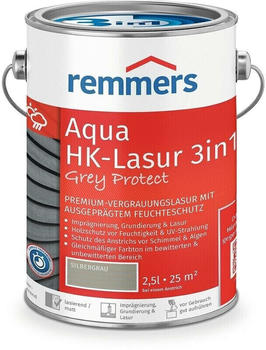 Remmers Aqua HK-Lasur 3in1 Grey Protect silbergrau 2,5l