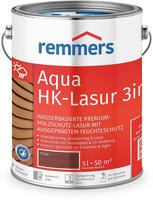 Hk-lasur 3in1 [plus] Teak, Matt, 5 Liter, Holzlasur, Premium Holzlasur Au&szlig;en, 3fach