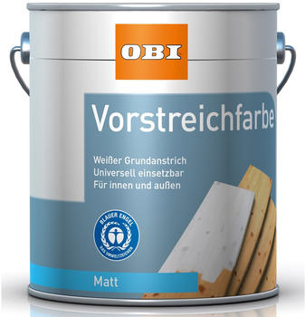 OBI Vorstreichfarbe Weiß matt 2 l