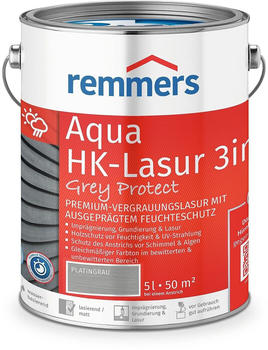 Remmers Aqua HK-Lasur 3in1 Grey Protect platingrau 5l