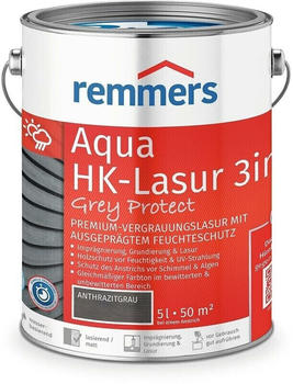 Remmers Aqua HK-Lasur 3in1 Grey Protect anthrazitgrau 5l