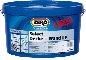 Zero Select Decke + Wand LF 2,5 l