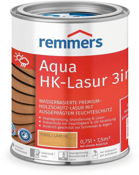 Remmers Aqua HK-Lasur 3in1 pinie/lärche 750ml