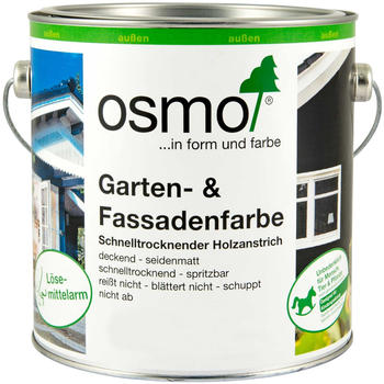 Osmo Garten & Fassaden Farbe 7500 Verkehrsweiß (RAL 9016 ) 2,5l