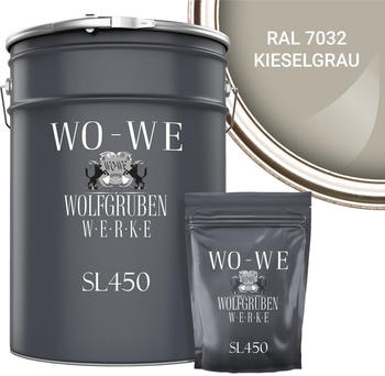 Wolfgruben WO-WE Lack 2K Seidenglänzend Kieselgrau 2,5l