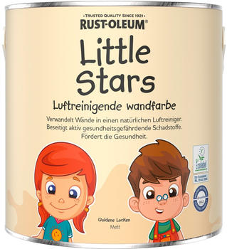 RUST-OLEUM Little Stars Luftreinigende Wandfarbe 2,5l Goldene Locken