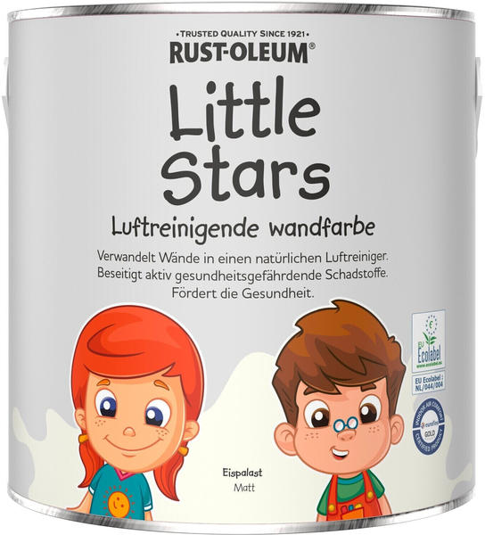 RUST-OLEUM Little Stars Luftreinigende Wandfarbe 2,5l Eispalast
