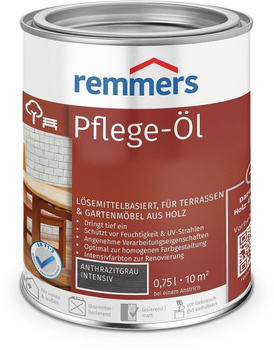 Remmers Holzöl Pflege-Öl, anthrazitgrau intensiv 0,75l