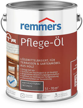 Remmers Holzöl Pflege-Öl, anthrazitgrau intensiv 5l