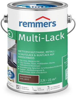 Remmers Lack Multi-Lack 3in1, nussbraun (RAL 8011) 2,5l