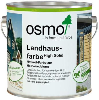 Osmo Landhausfarbe 2735 Lichtgrau (RAL7035) 5l
