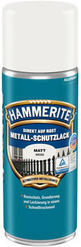 Hammerite Metall-Schutzlack matt wei&szlig; 400 ml