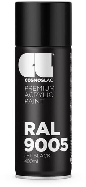 Cosmos Lac Premium Acrylic Paint Jet Black 400 ml