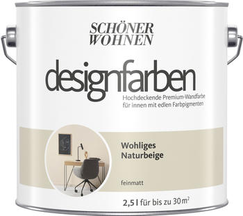 Sch&ouml;ner Wohnen Designfarben Wohliges Naturbeige 2,5l