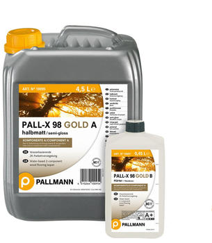 UZIN PALL-X 98 GOLD A+B Parkettlack halbmatt 4,95l