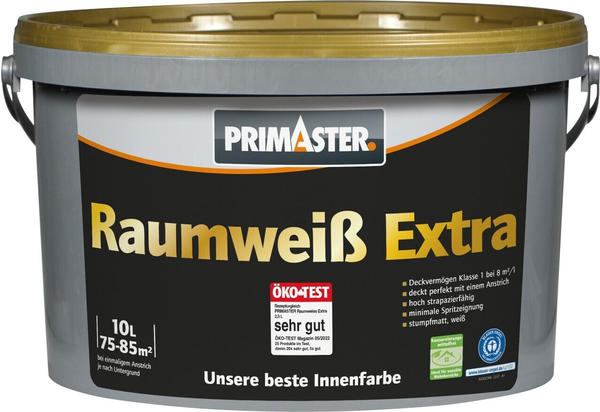 PRIMASTER Raumweiß Extra 10l