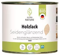 Ultra Nature Holzlack Seidengl&auml;nzend 0,375 L - 682352